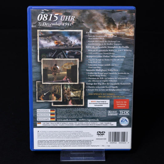 Medal of Honor: Rising Sun - Playstation 2 PS2 - CiB - PAL - Zustand Gut