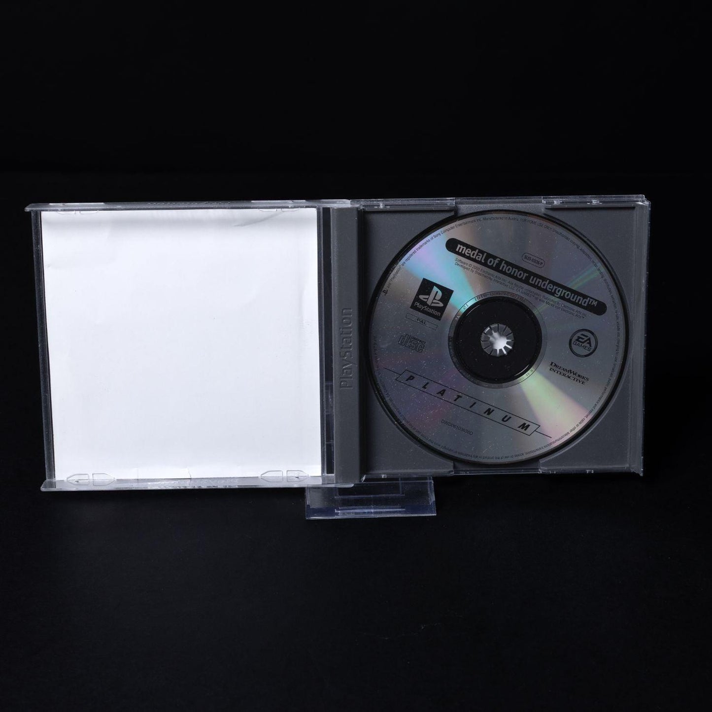 Medal of Honor: Underground - Playstation PS1 Spiel - PAL - Zustand Gut