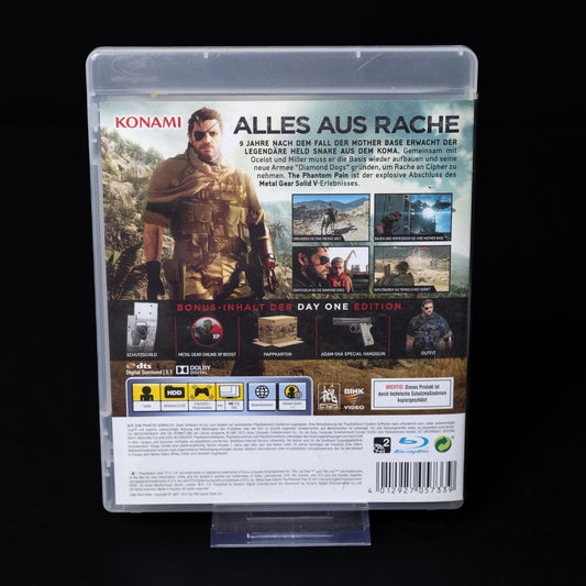 Metal Gear Solid: The Phantom Pain - Playstation 3 PS3 Spiel - PAL - Zustand Gut