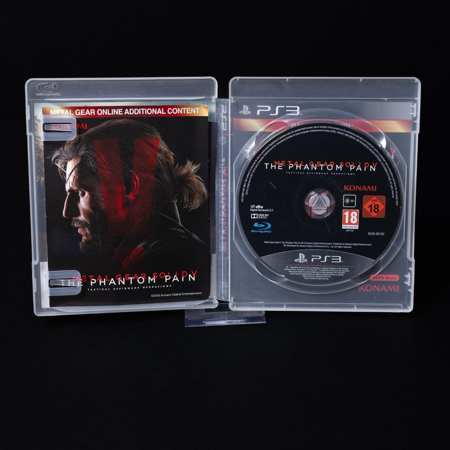 Metal Gear Solid: The Phantom Pain - Playstation 3 PS3 Spiel - PAL - Zustand Gut