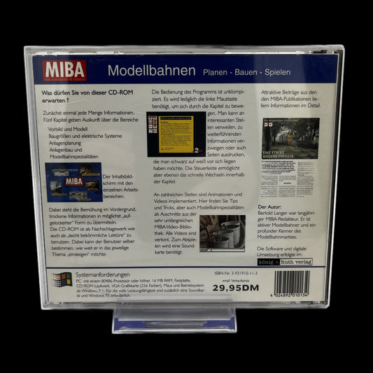 MIBA Modellbahnen Planen Bauen Spielen Interaktiv - PC - deutsch - Gebraucht