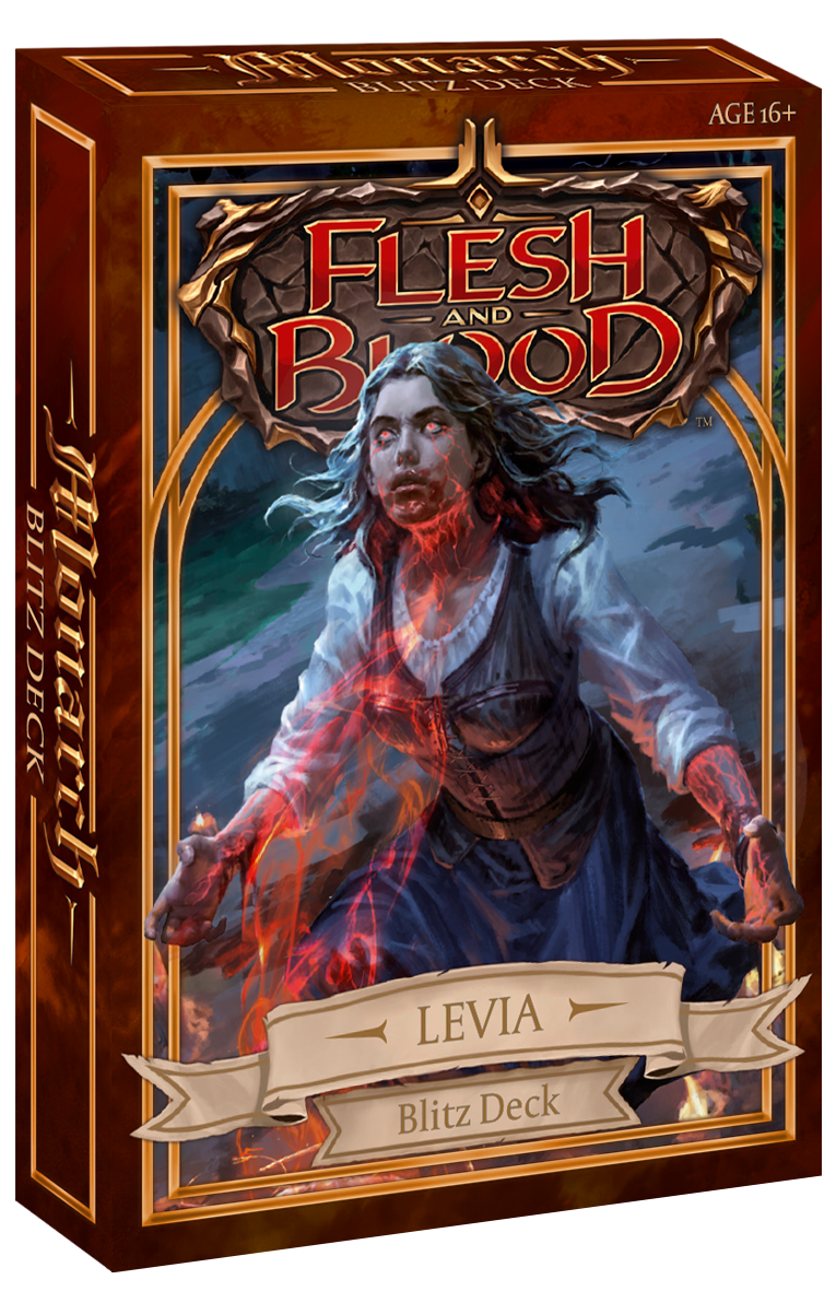 Flesh and Blood - Monarch Levia Blitz Deck - Englisch - Neu Sealed OVP