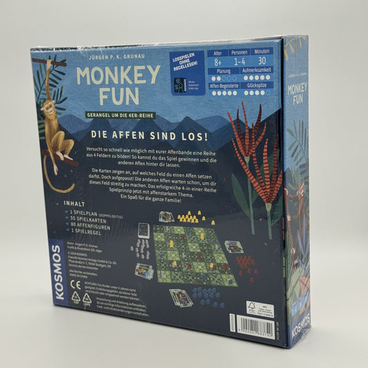 Monkey Fun - Kosmos Brettspiel - 1-4 Spieler - Ab 8 Jahren - Neu & Sealed / OVP