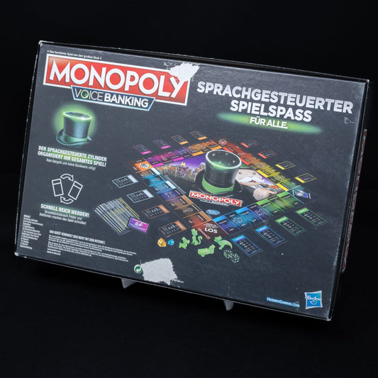 Monopoly - Voice Banking - Hasbro - Brettspiel - Vollständig - Zustand sehr gut