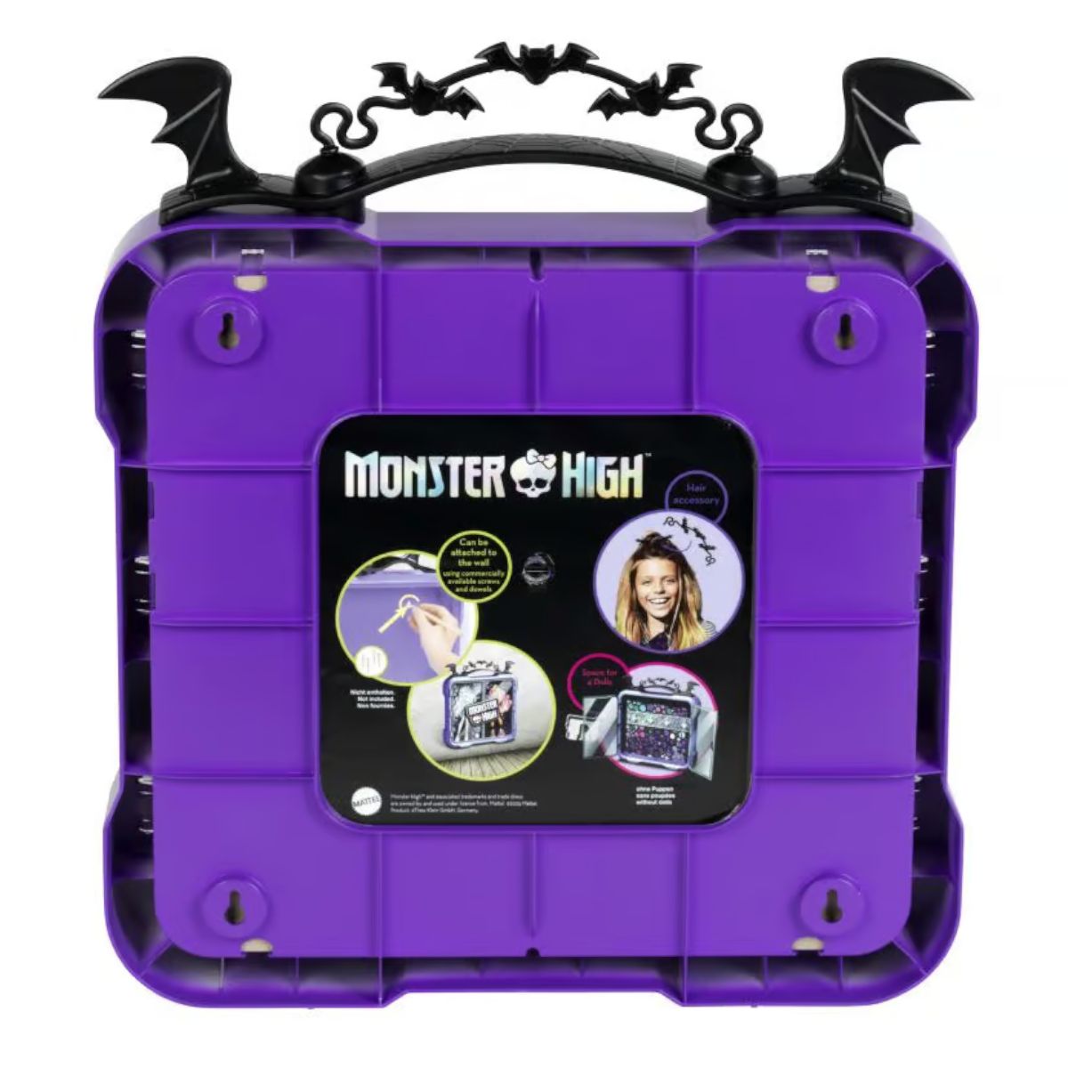 Monster High - Doll Case - Puppen Vitrine / Schaukasten & Koffer - NEU