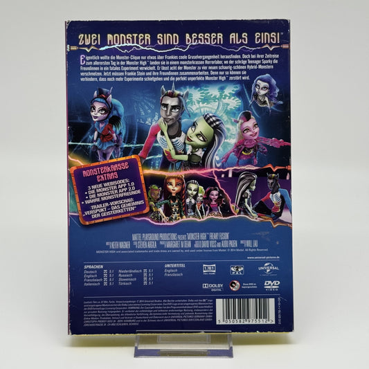 Monster High: Fatale Fusion - Gelbes Amaray-Case - DVD - Film - Zustand Sehr Gut