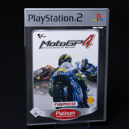 MotoGP 4 - Playstation PS2 Platinum - CiB - PAL Deutsch - Gebraucht