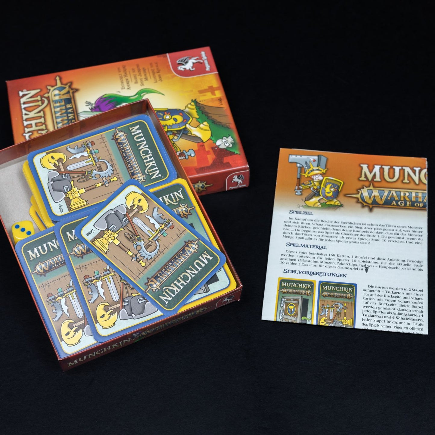 Munchkin - Warhammer Age of Sigmar - Kartenspiel - Zustand sehr gut