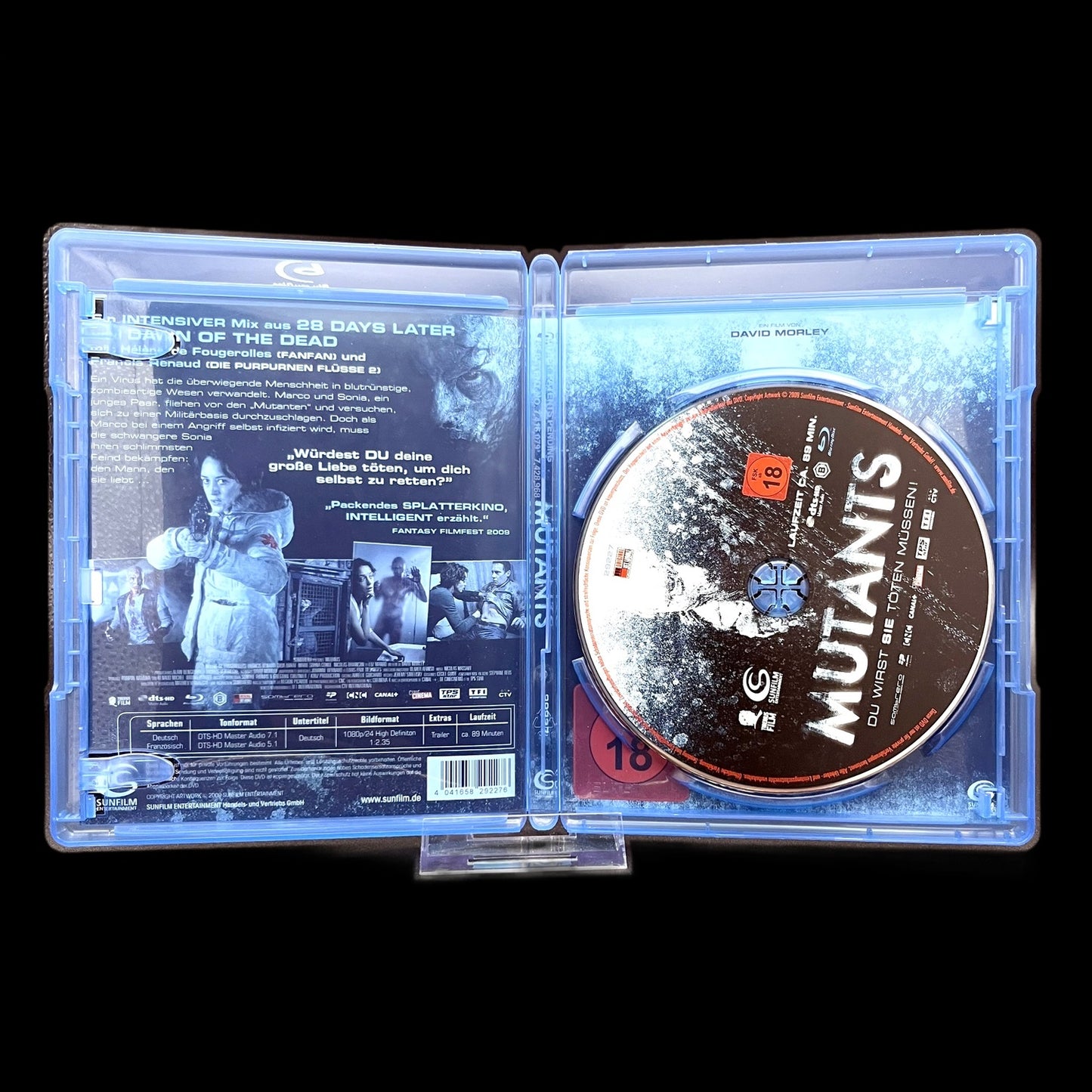 Mutants - Horror-Splatterfilm - Zombies - David Morley - Blu-Ray - Gebraucht