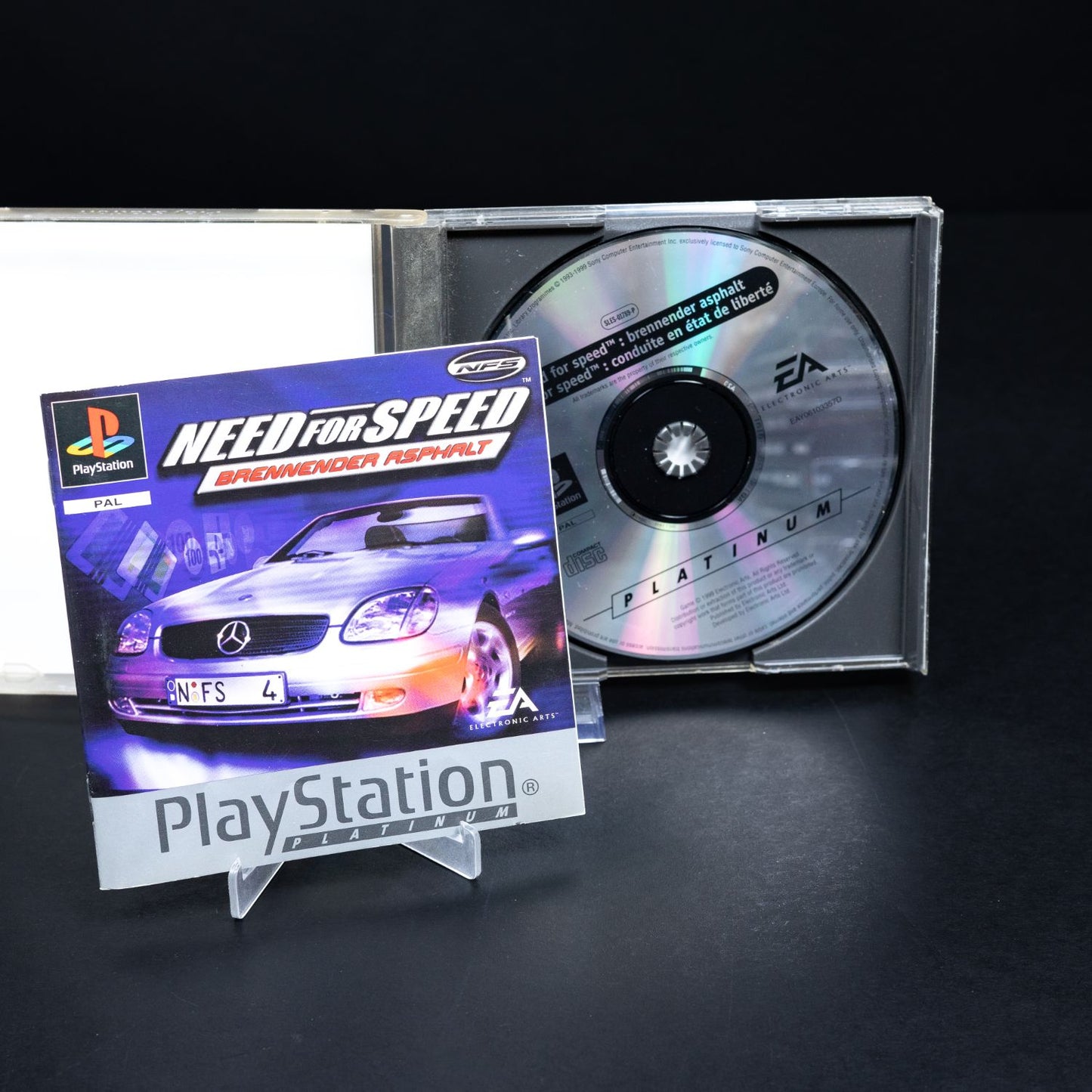Need for Speed: Brennender Asphalt - Playstation PS1 - CiB - PAL - Zustand Gut