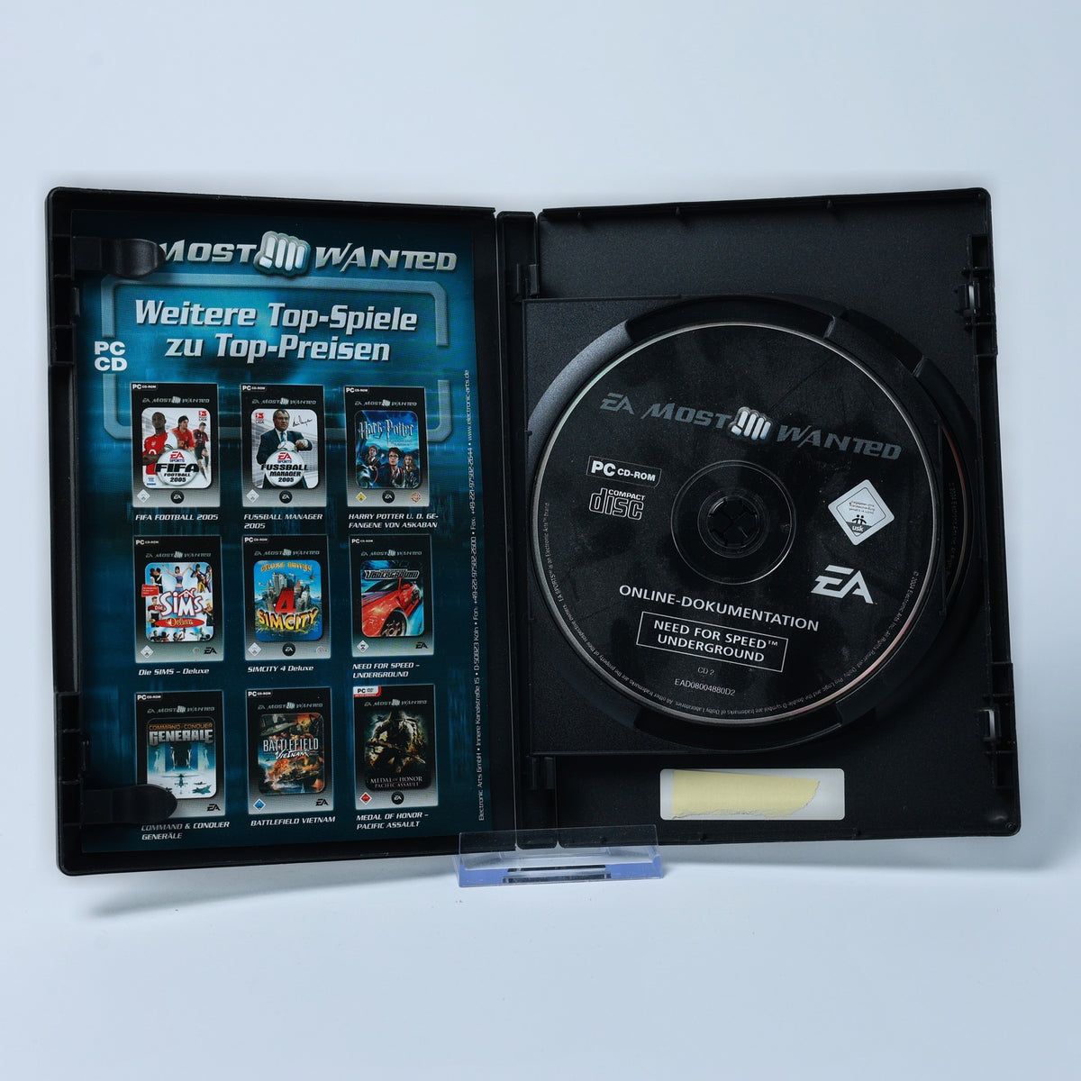 Need for Speed Underground - PC CD-ROM Spiel - Deutsch - Zustand Okay