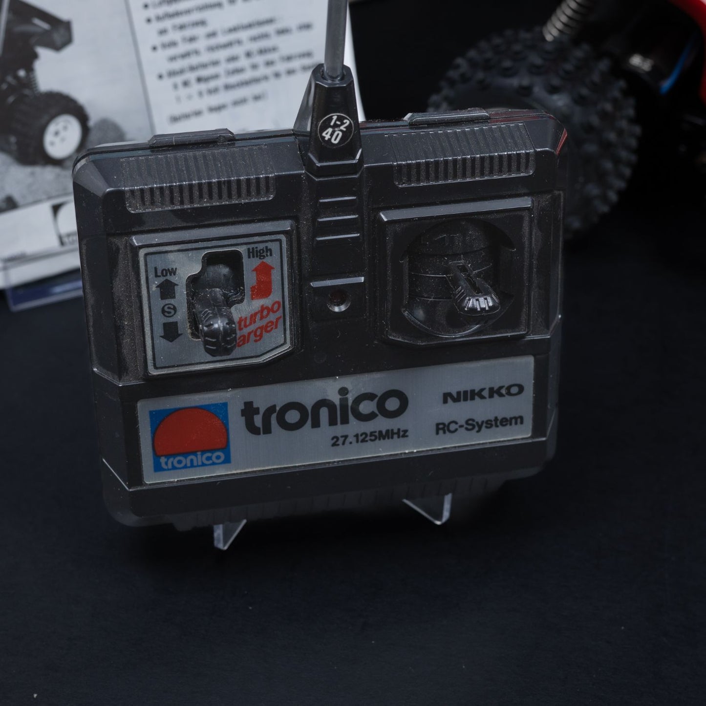 Nikko Tronico Windhund 1:16 RC Auto 21 - 125 Mhz Retro Ferngesteuert - Zust. Gut