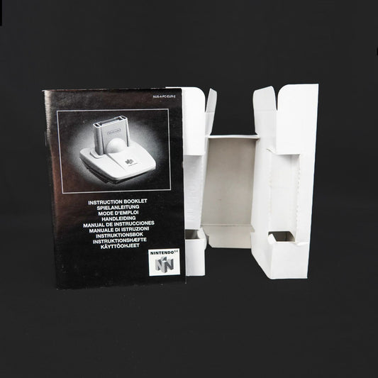 Nintendo 64 N64 Transfer Pak - CiB in OVP Originalkarton und Inlay - Gebraucht
