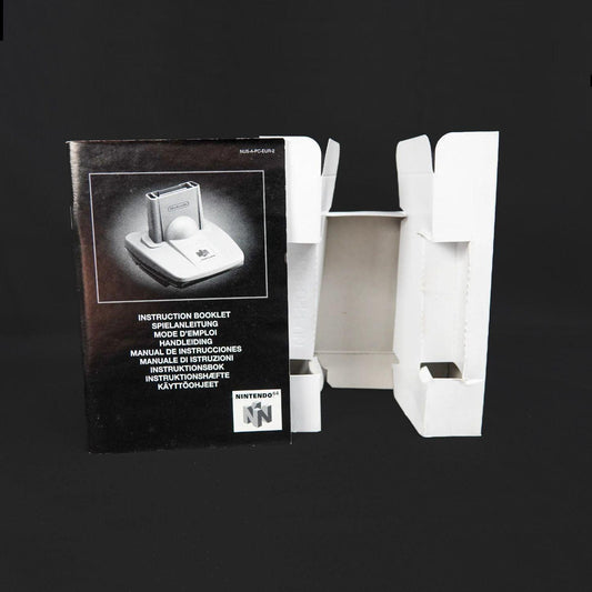 Nintendo 64 N64 Transfer Pak - CiB in OVP Originalkarton und Inlay - Gebraucht