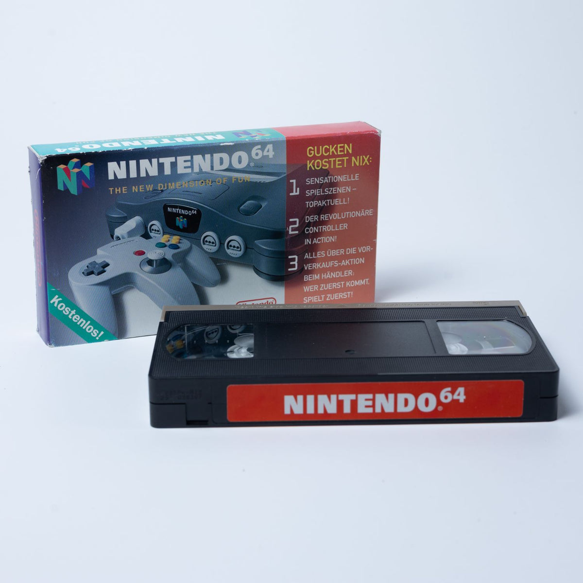Nintendo 64 - The New Dimension of Fun - Demo VHS - Zustand Gut