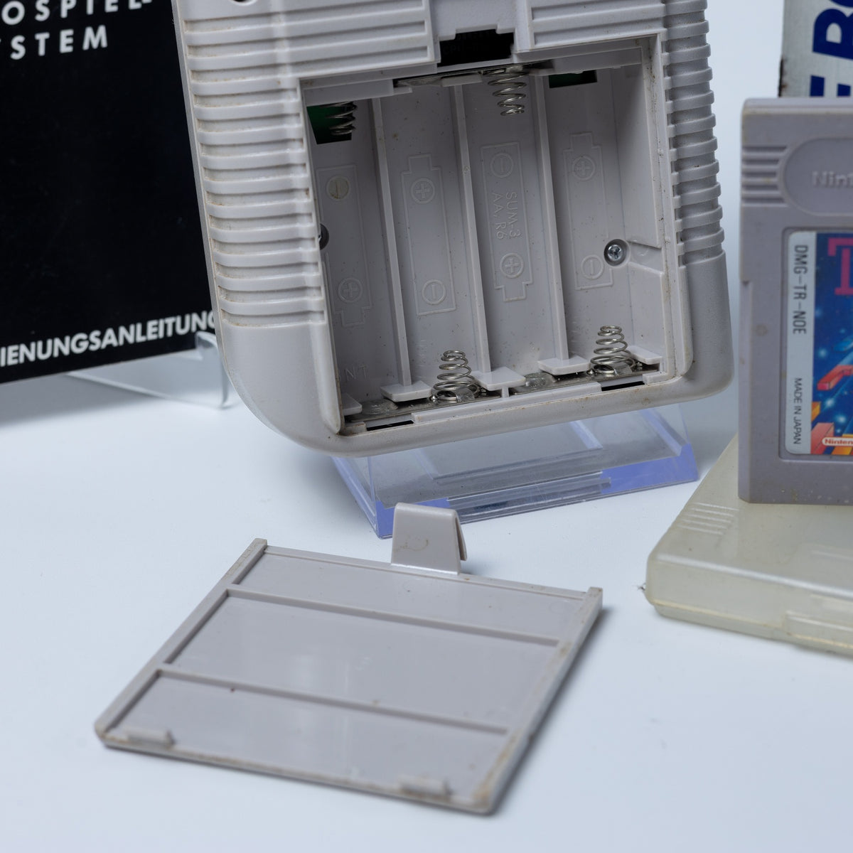 Nintendo Game Boy mit Tetris & Anleitungen - Funktioniert - Zustand Sehr Gut