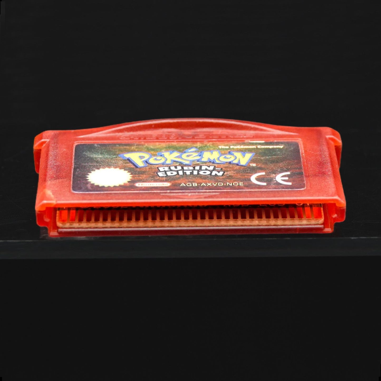 Nintendo Gameboy Advance SP Rubin Edition Set neues Gehäuse neue Displayscheibe