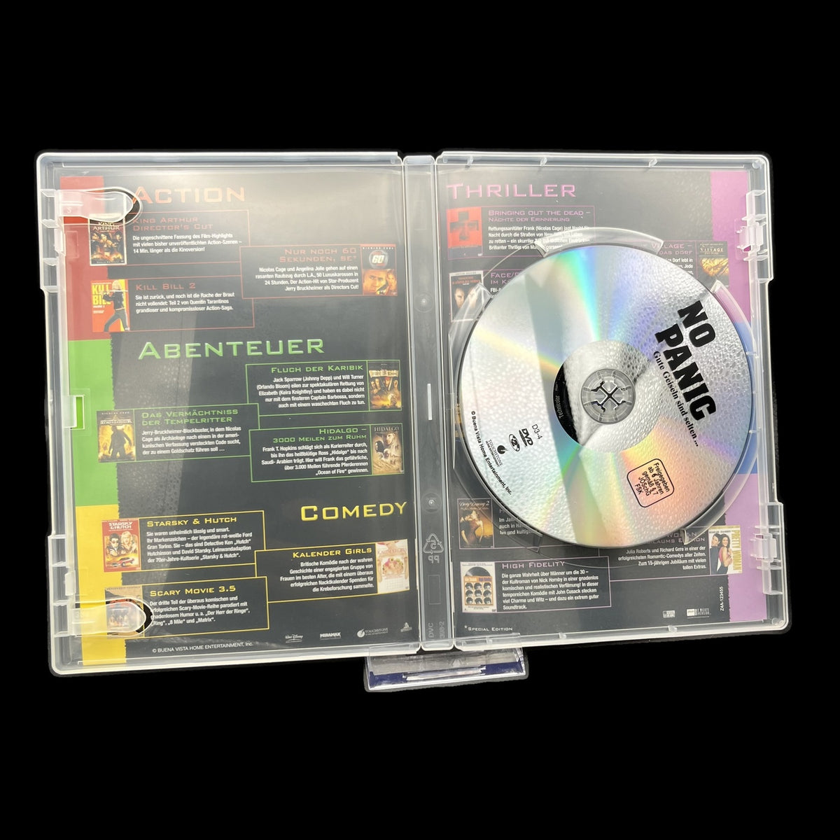 No Panic - Einleger enthalten - Komödie - DVD - Schwarzer Humor - Gebraucht