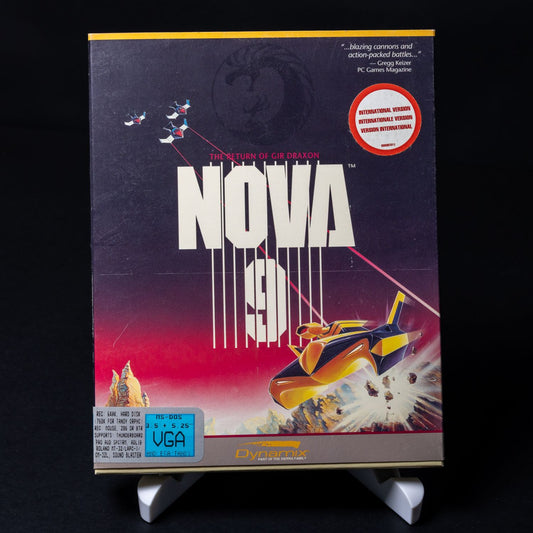 Nova 9 - PC IBM / MS-DOS - 3.5'' & 5.25'' - Big Box Spiel ohne Anleitung