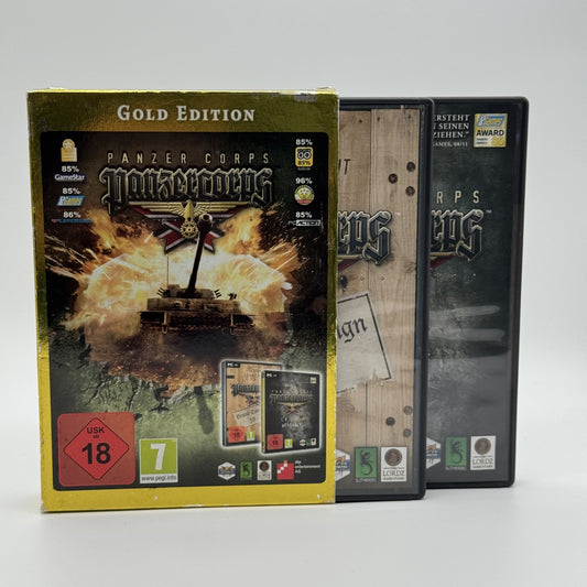 Panzer Corps - PC DVD-ROM Spiel - CiB - Deutsch - Zustand Sehr Gut