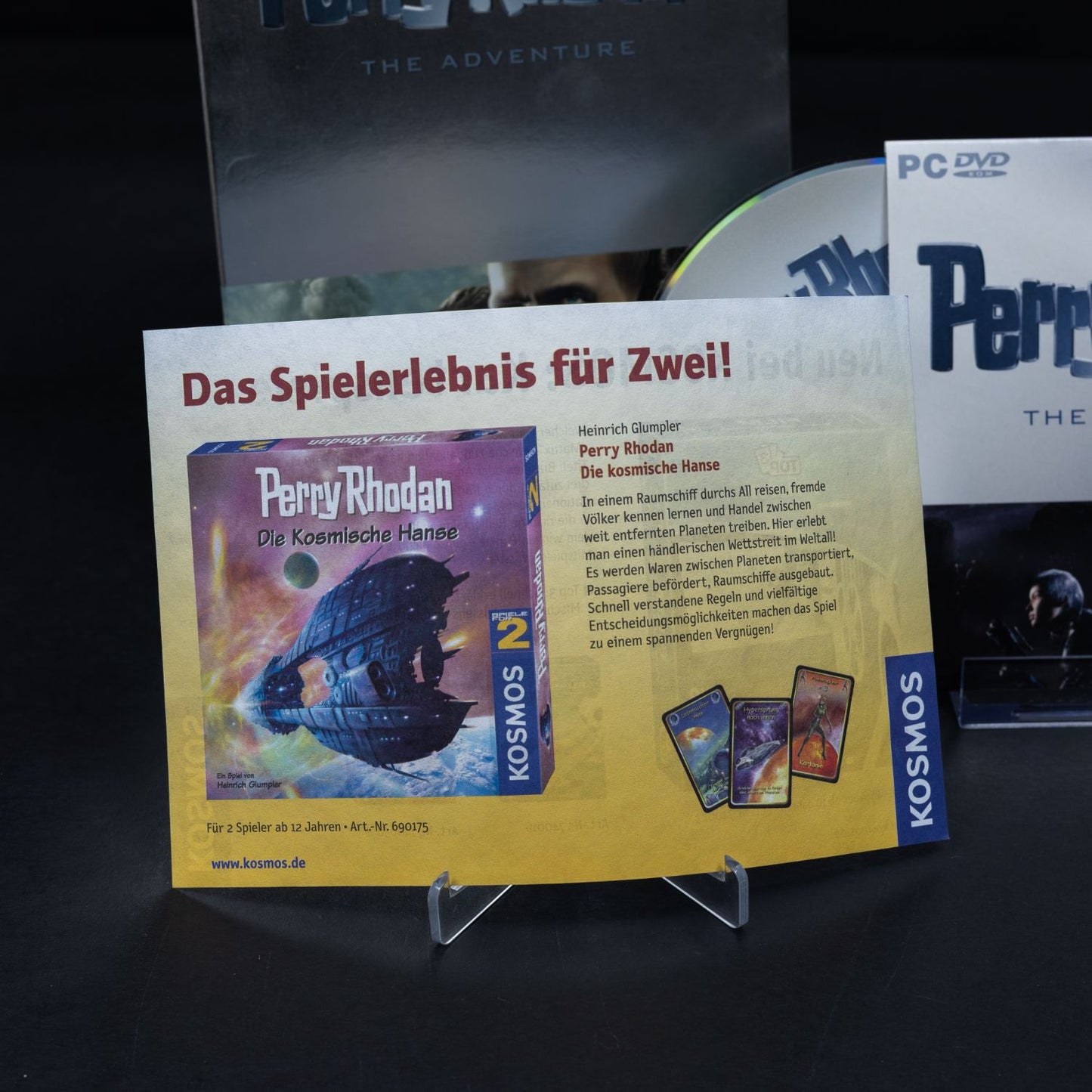 Perry Rhodan - The Adventure - PC DVD-ROM Spiel - Big Box - Zustand Okay