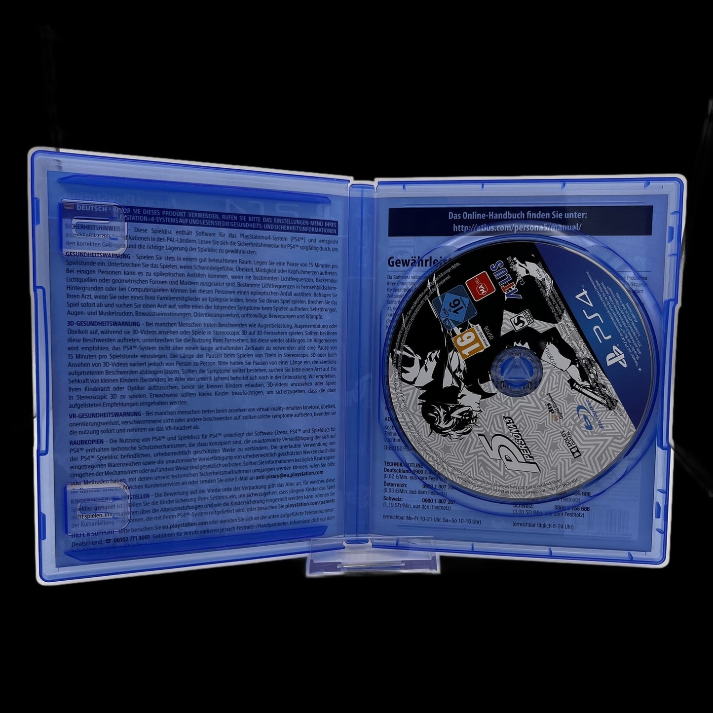 Persona 5 - Playstation 4 - Complete in Box - PAL - deutsch - Gebraucht