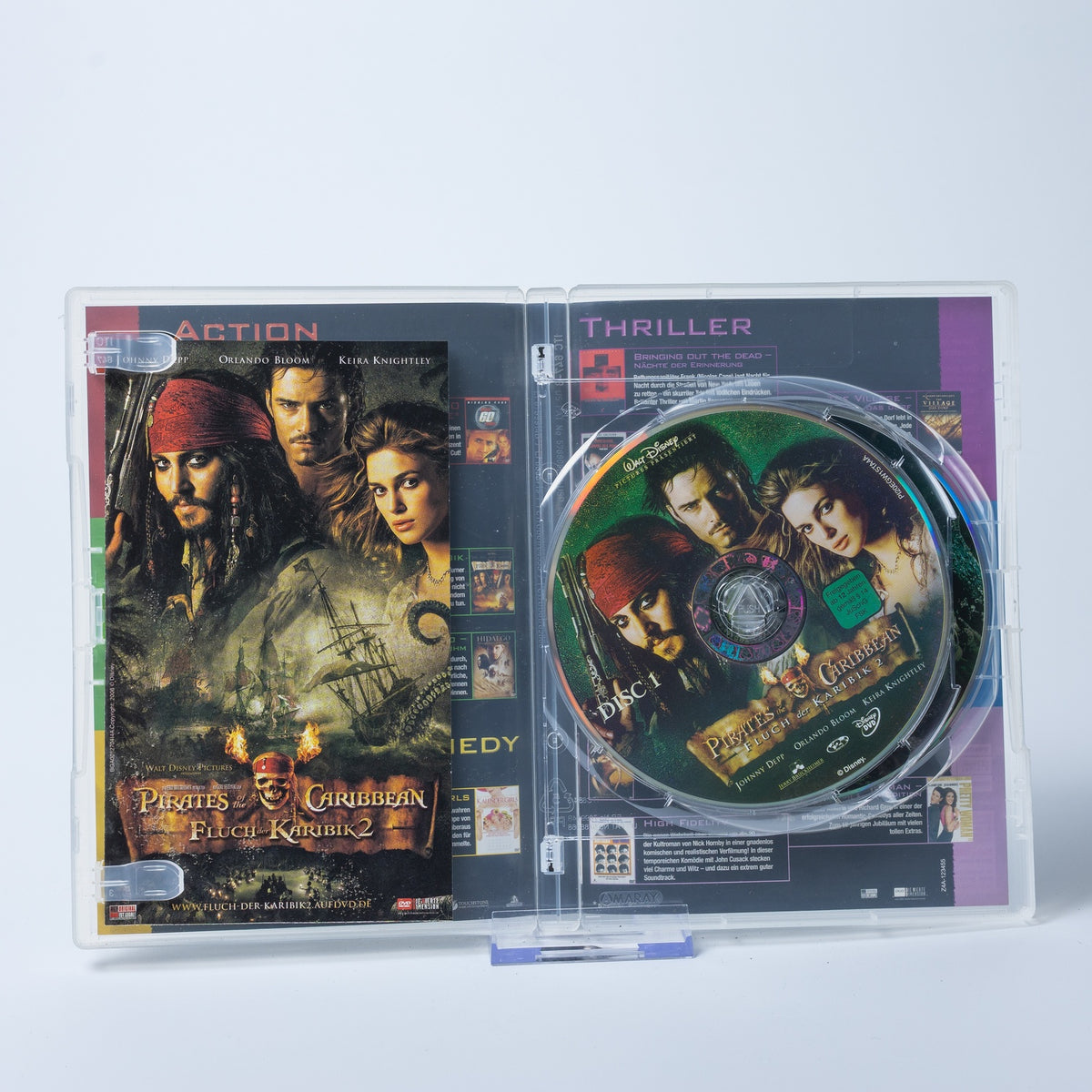 Pirates of the Caribbean - Fluch der Karibik 2 - DVD - Action - Film - Gebraucht