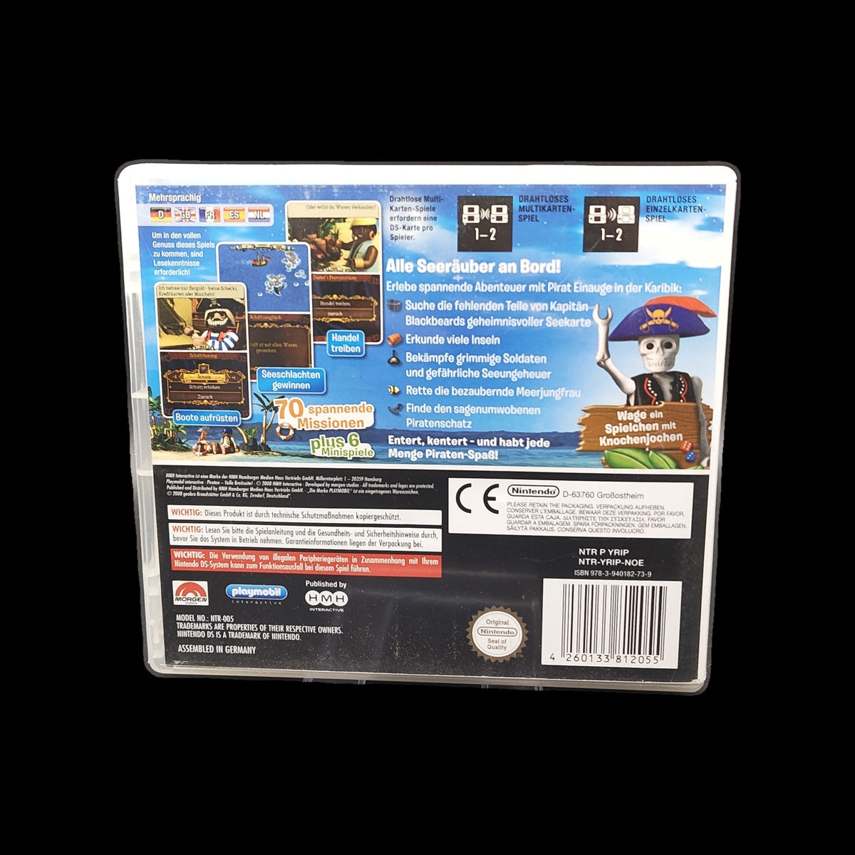 Playmobil Piraten: Volle Breitseite! - Nintendo DS NDS - deutsch - Gebraucht