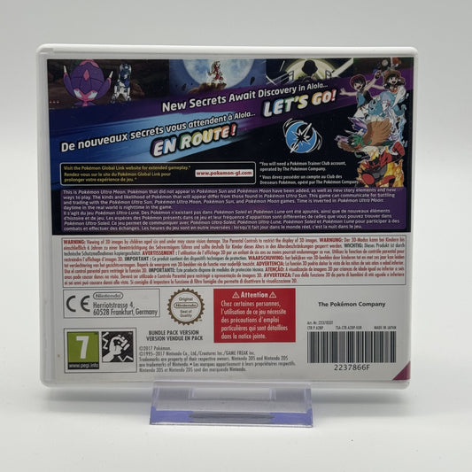 Pokémon Ultramond - Nintendo 3DS Spiel - CiB - PAL - Zustand Sehr Gut