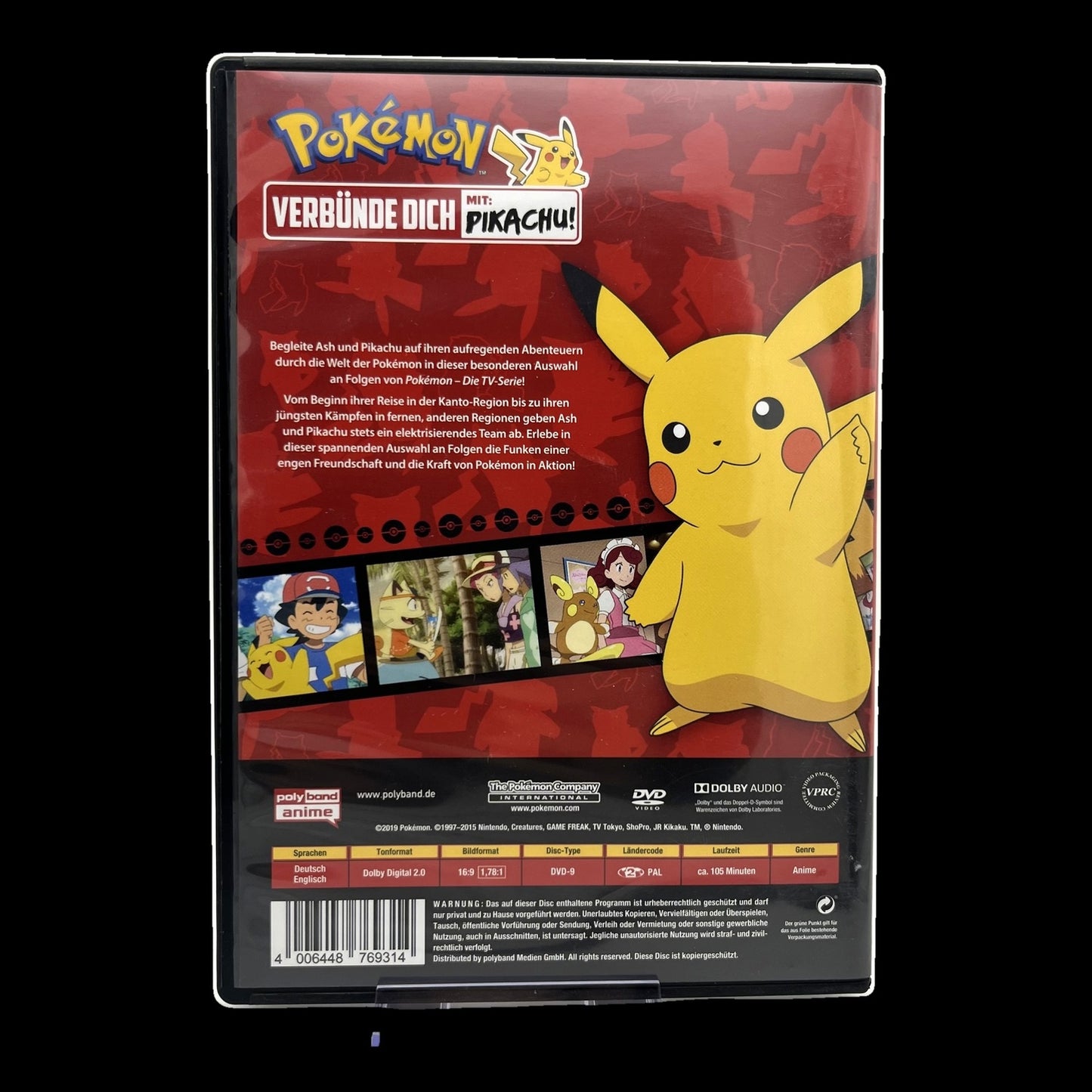 Pokémon: Verbünde dich mit Pikachu! - Pokémon - TV-Serie - DVD - Gebraucht