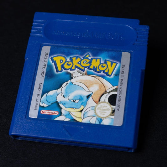 Pokémon - Blaue Edition - Game Boy Spiel mit Anleitung - PAL / DE - Sehr Gut