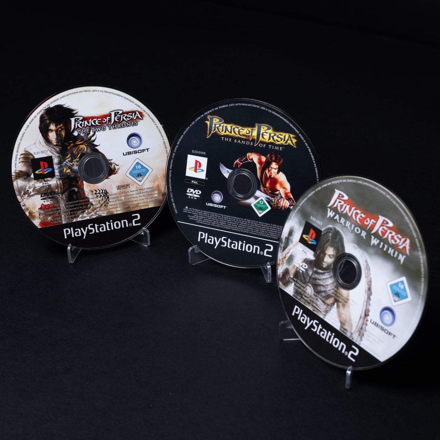 Prince of Persia Trilogy - Playstation 2 PS2 3 Discs - PAL Deutsch - Gebraucht