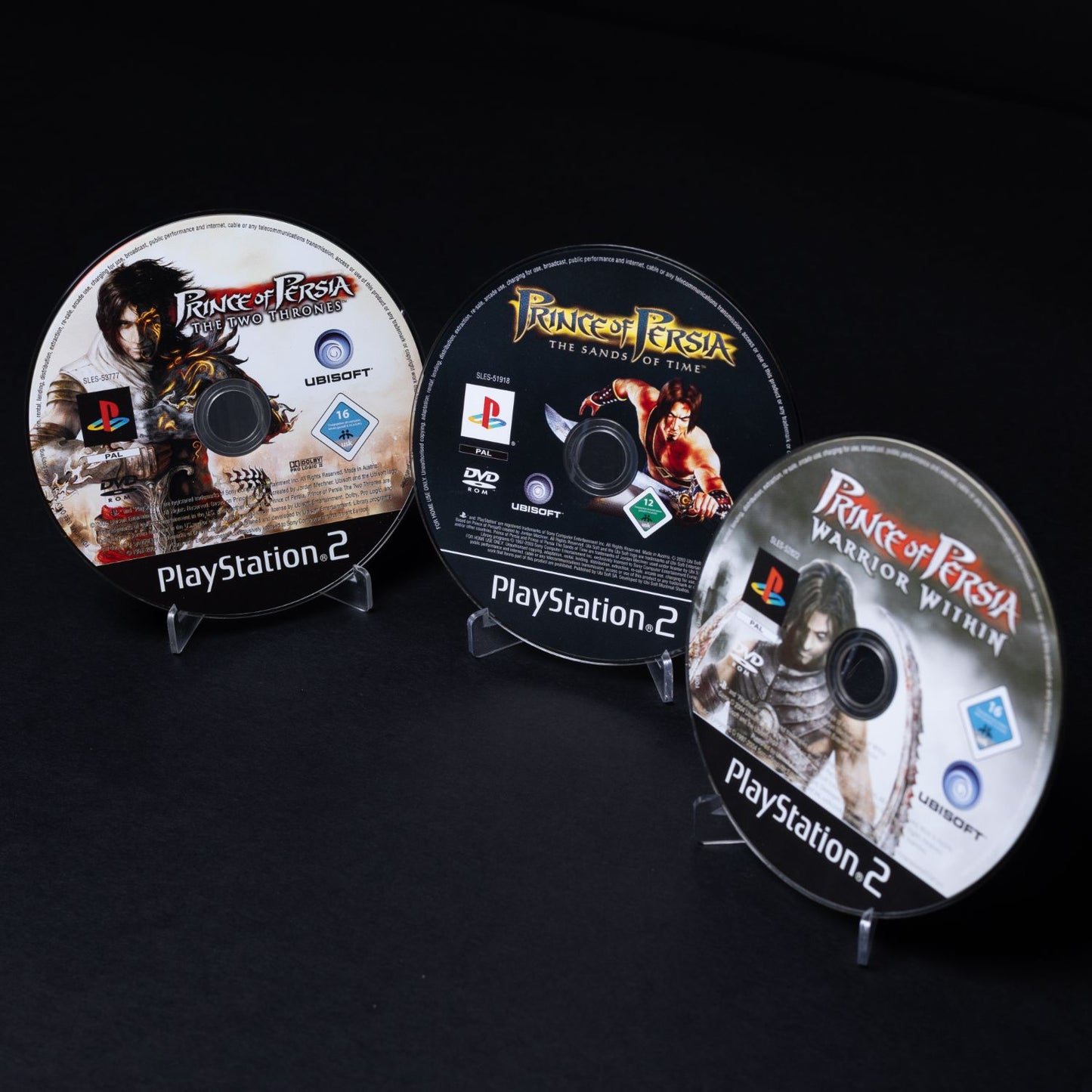 Prince of Persia Trilogy - Playstation 2 PS2 3 Discs - PAL Deutsch - Gebraucht