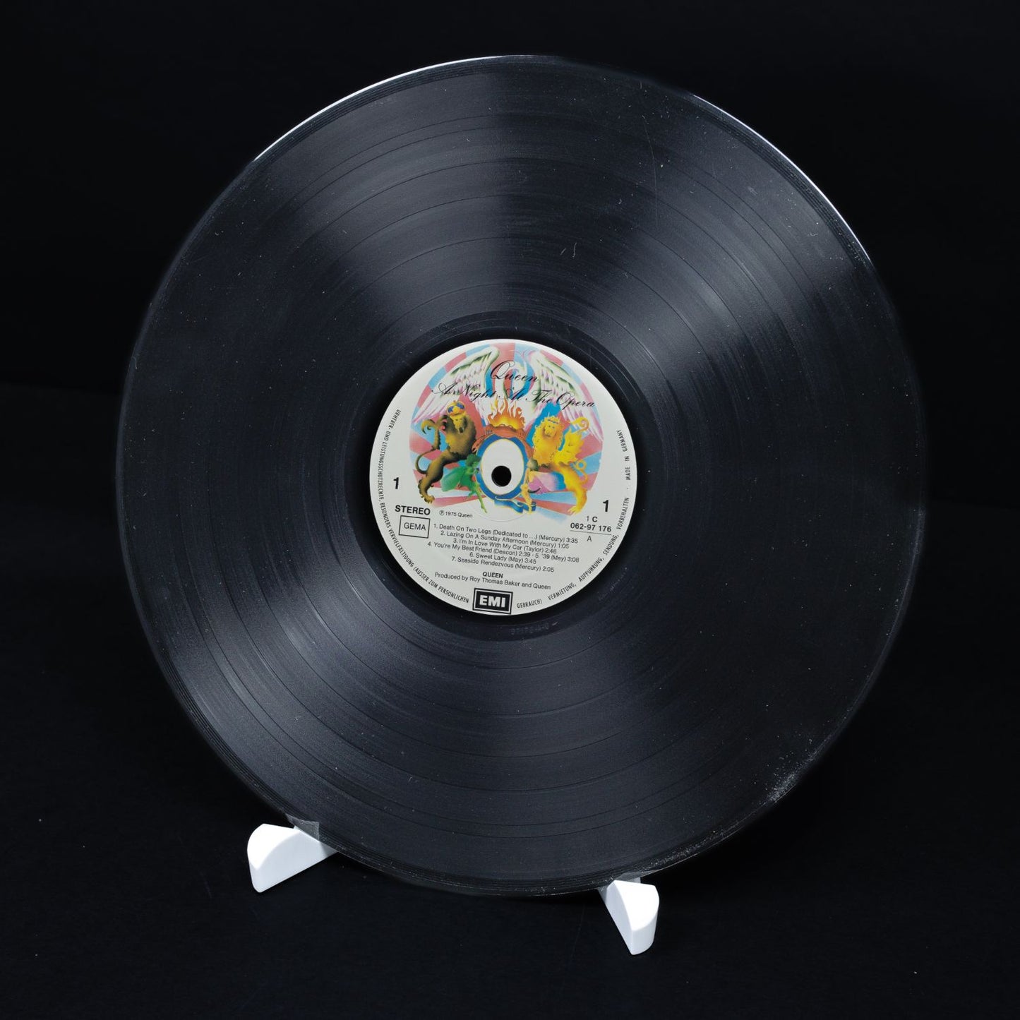 Queen – A Night At The Opera - Vinyl LP Schallplatte - NM / VG