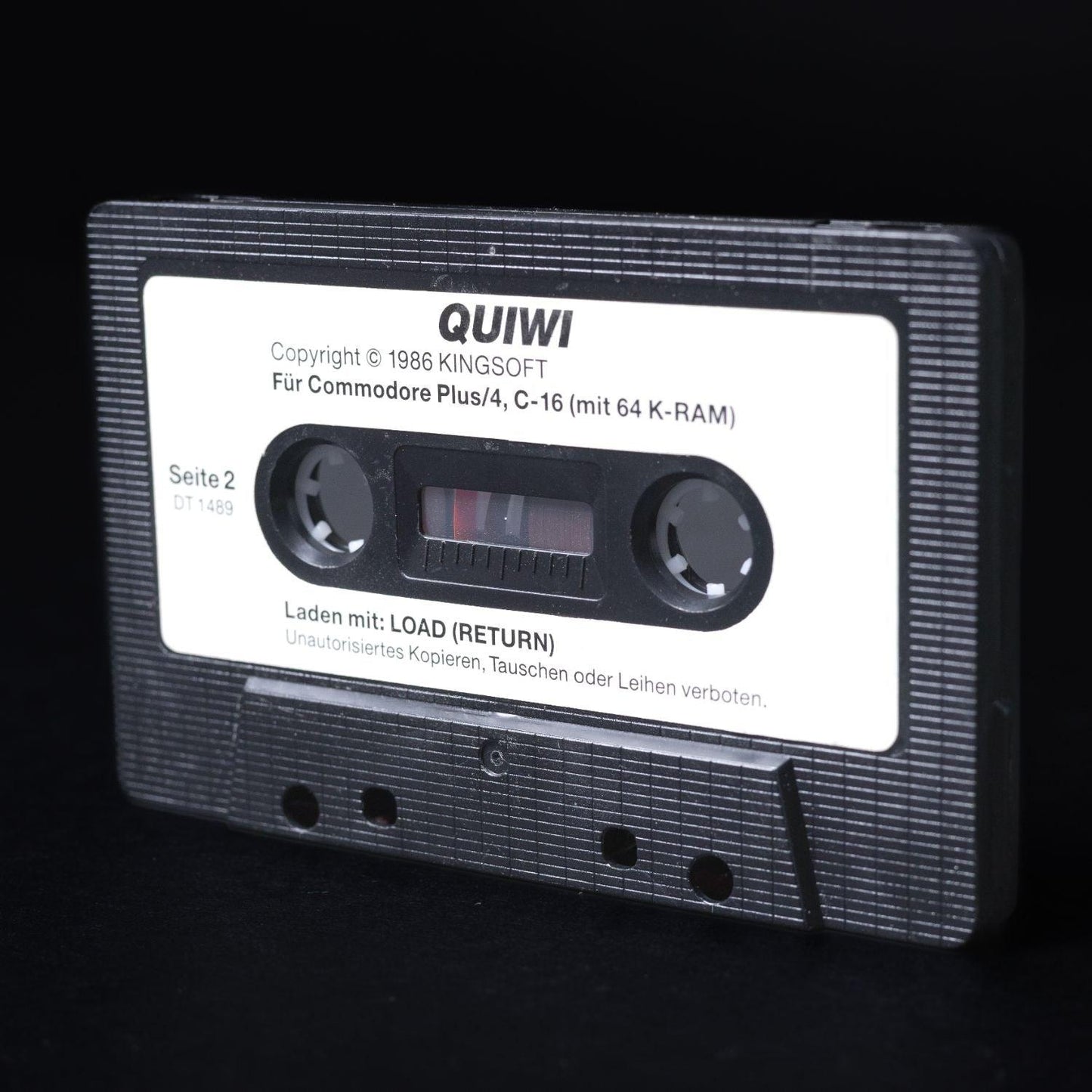 Quiwi (1986) - Wissens- & Quiz-Spiel für Commodore C-16 Plus/4 in OVP - Deutsch
