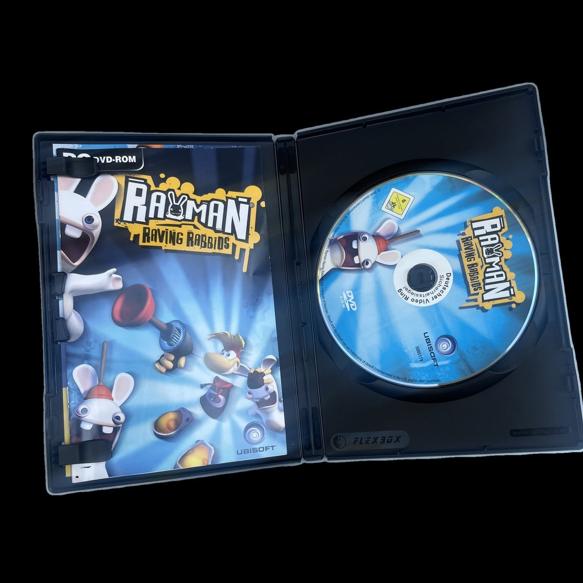 Rayman Raving Rabbids - PC - Action-Adventure - CiB - PAL - deutsch - Gebraucht