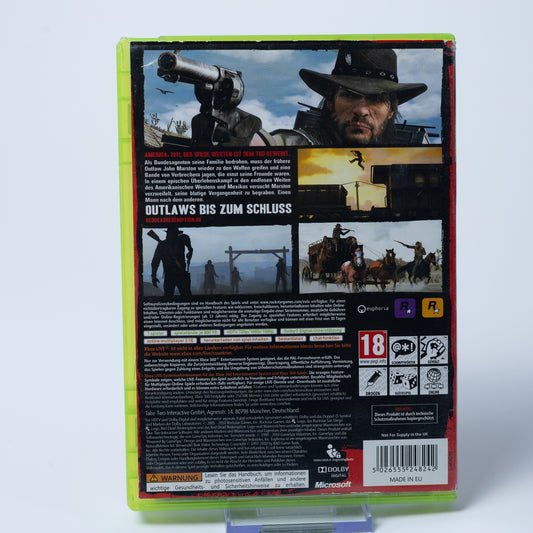 Red Dead Redemption - XBOX 360 - PAL - Mit Anleitung - FSK 18 - Case beschädigt