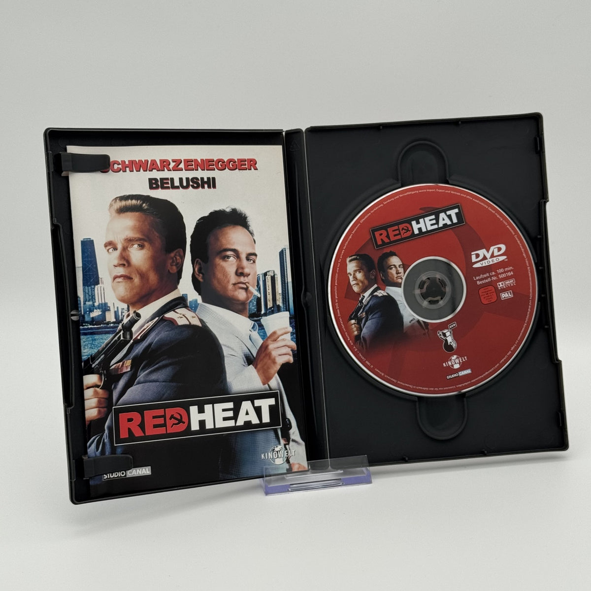 Red Heat - Arnold Schwarzenegger - James Belushi - DVD - Film - Zustand Sehr Gut