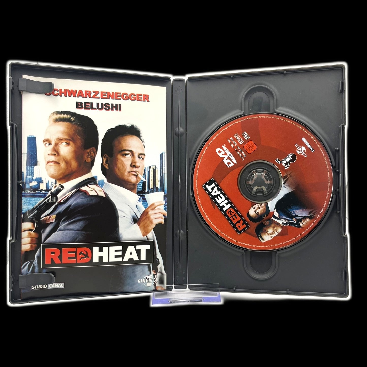 Red Heat - Special Features - Trailer - Making Of - DVD - Action - Gebraucht