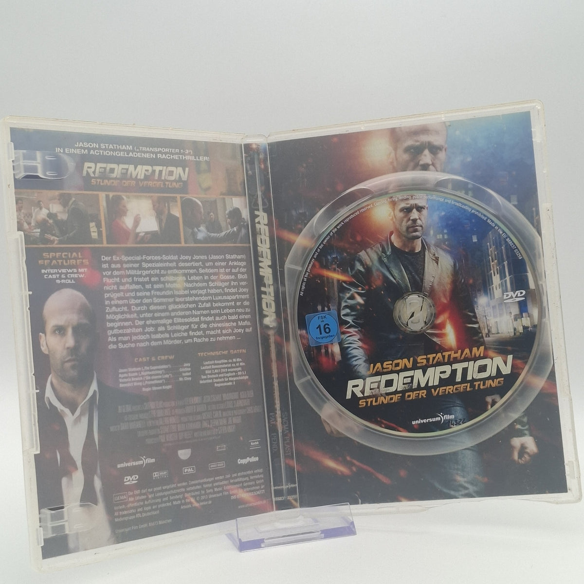 Redemption - Stunde der Vergeltung - FSK 16 - DVD - Film - Zustand Sehr Gut