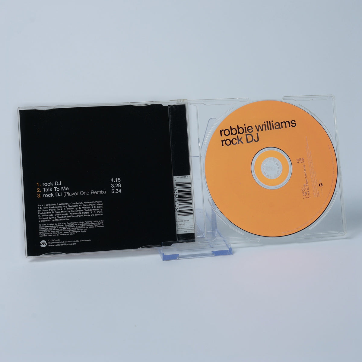 Robbie Williams - Rock DJ - CD - Maxi-Single - Erscheinungsjahr 2000 - Gebraucht