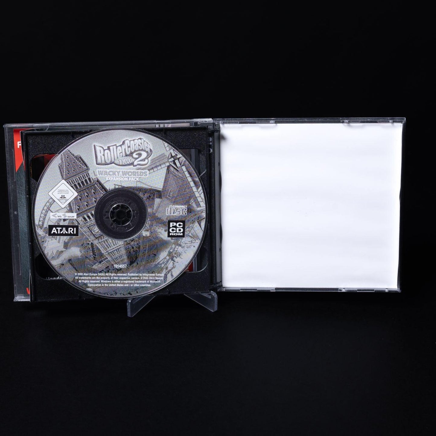 Roller Coaster Tycoon 2 Addons: Time Twister + Wacky Worlds - PC CD-ROM