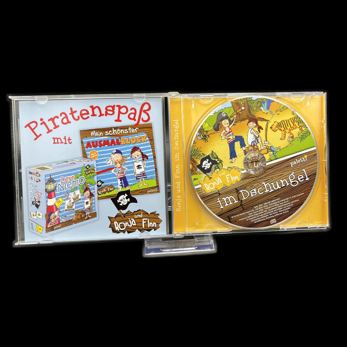Ronja und Finn im Dschungel - Thomas Krüger - Hörspiel - CD - Gebraucht