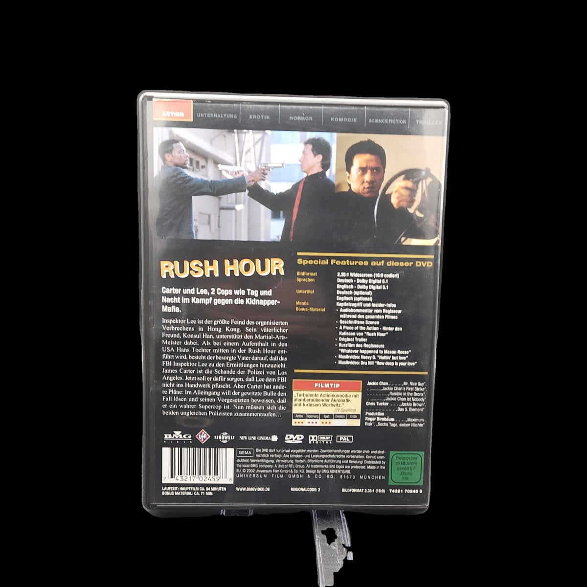 Rush Hour - Deluxe Widescreen Edition - Action - DVD - Buddy - Film - Gebraucht