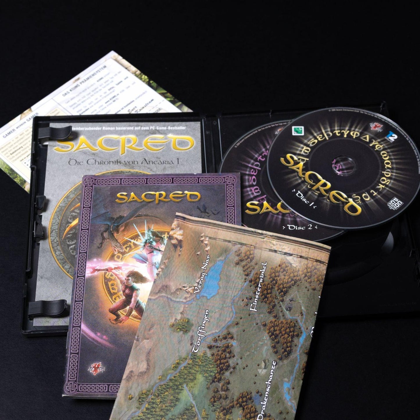 sacred-pc-cd-rom-spiel-cib-zustand-sehr-gut-4 - Utopia Collectibles