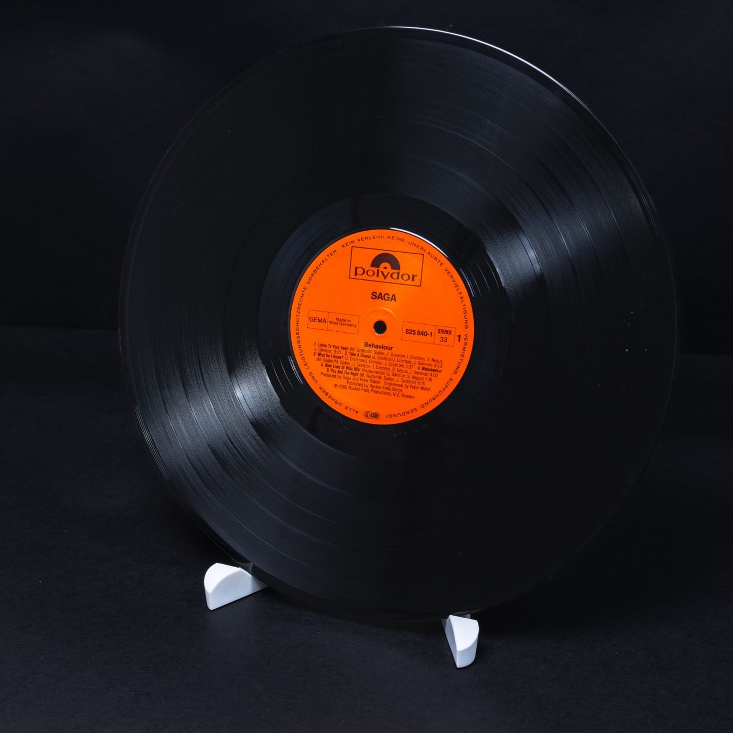 Saga - Behaviour - Vinyl LP 12'' Schallplatte - Stereo - NM / VG+