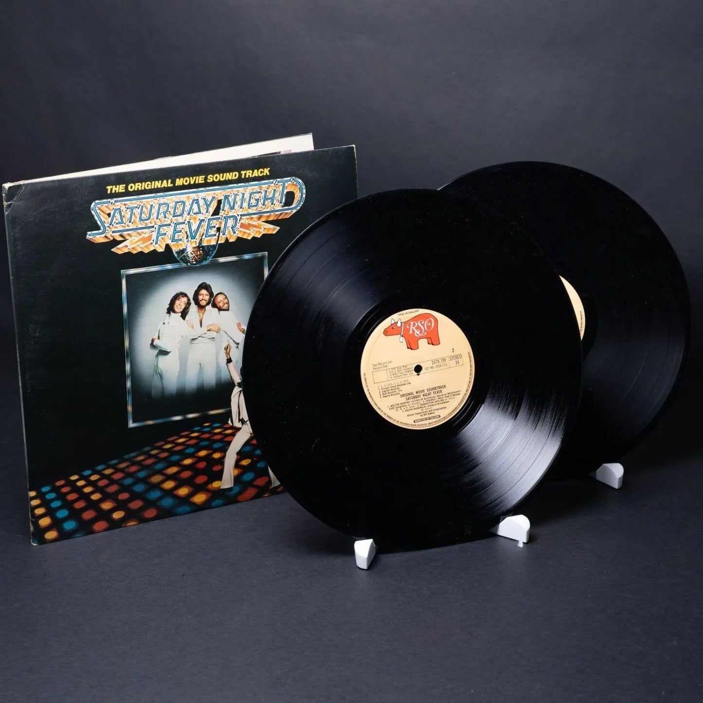saturday-night-fever-the-original-movie-soundtrack-vinyl-12-vg-vg-8 - Utopia Collectibles