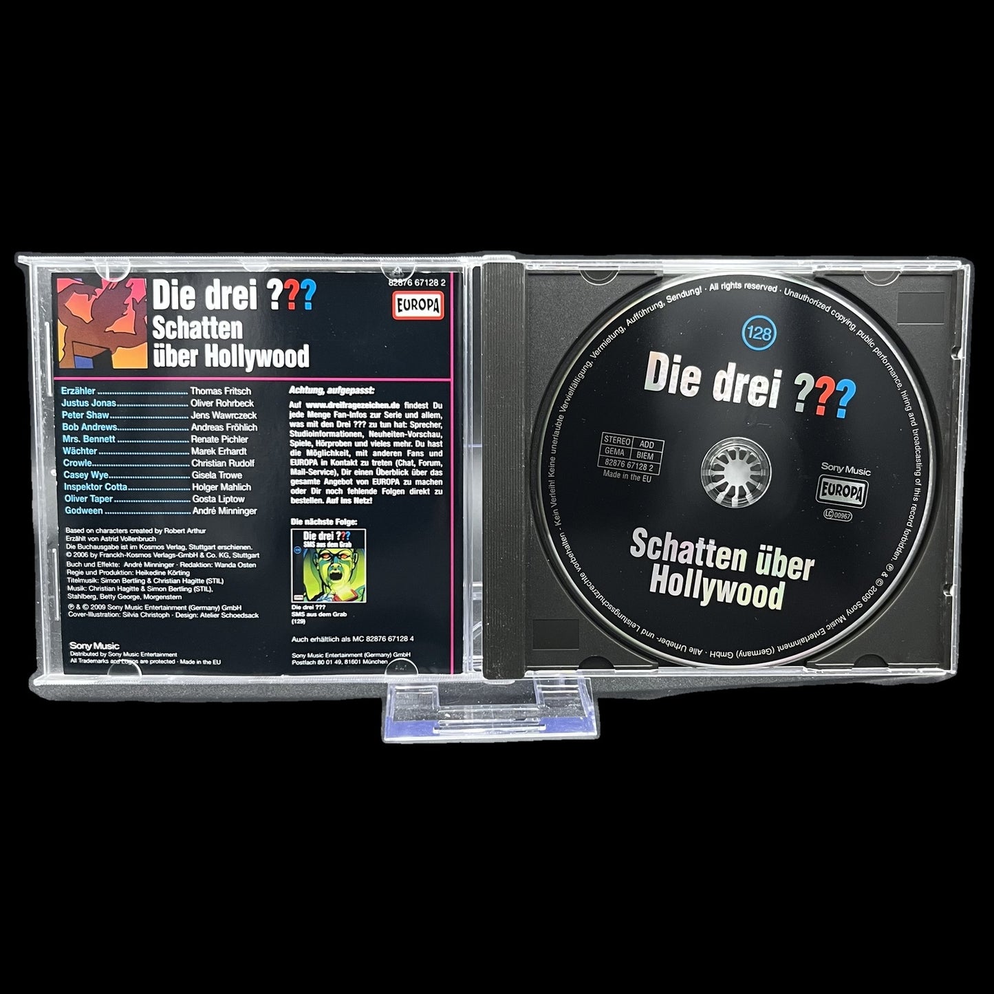 Schatten über Hollywood - Robert Arthur - Hörspiel - CD - deutsch - Gebraucht