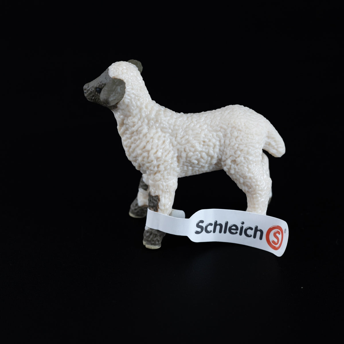 Schleich Tier Figur: Lamm - McDonalds 2020 - 22661-02 - Mit Fahne / Banderole