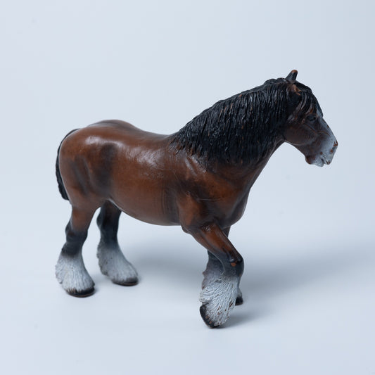 Schleich Tier Figur: Pferd / Shire Wallach (2000) - 13247 - Zustand Bespielt